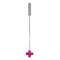 �������� "Ouch! - Leather Cross Tipped Metal Crop Pink" 