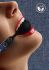 ����-��� "Ouch! - Denim Silicone Ball Gag Blue" 