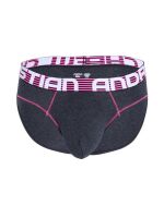 �����-����� "Almost Naked Hang-Free Briefs - Charcoal" 