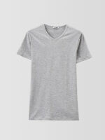 �������� "Essential - T-shirt V-Neck Grey Melange" 