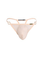 �����-������� "Unleashed Nude Mesh Ring Thong - Nude" 