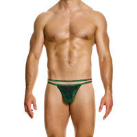 �����-������� "Glitter Thong - Green" 