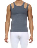 �����-���������� "Hole Double Tanktop - Grey" 