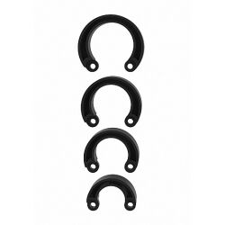 ����� ����� ��� ����� �������� "Mancage - Extra Large Ring Set - Black" 