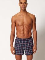 �����-����� "Boxersensation Boxer Shorts Winepine Check" 