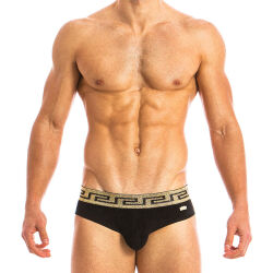�����-����� "Greek Lux Briefs - Black" 