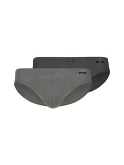 �����-����� "Cotton Advantage Brasil Slip Briefs 2 Pack - Grey" (�������� 2 ��.) 