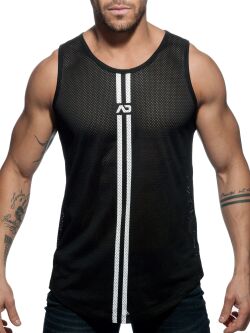 �����-���������� "Double Stripe Tank Top - Black" 