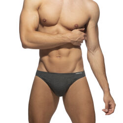 �����-����� "Cotton Bikini Briefs Charcoal" 