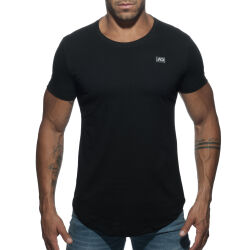 �������� "Basic U-Neck T-Shirt - Black" 