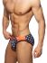 ������-����� "Stars Combi Swim Bikini Briefs - Navy" 