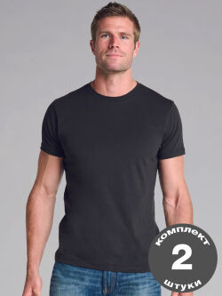 �������� "120120 T-Shirt 2-Pack Black" (�������� 2 ��.) 