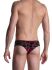 �����-����� "M2102 - Cheeky Briefs Black/Red" 