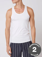�����-���������� "25002712 Cotton Plus Tanktop - White" (�������� 2 ��.) 