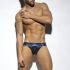 �����-����� "Shiny Trendy Push Up Jock - Navy" 