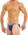 �����-����� "Festive Spring Tanga Briefs - Blue" 