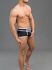 �����-������� "Life Men's Trunk Shorts - Black/White" 