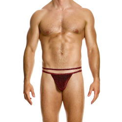 �����-������� "Glitter Thong - Red" 