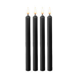 ���� ����� "Ouch! Teasing Wax Play Large Candles Black" (�������� 4 ��.) 