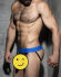 �����-����� "Fetish Cockring Double Jock - Royal Blue" 