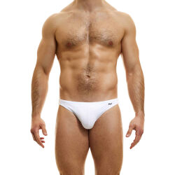�����-����� "Peace Low Cut Briefs - White" 