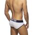 �����-����� "White Basic Cotton Briefs Navy" 