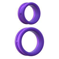 ����������� ������ "Fantasy C-Ringz - Max-width Silicone Rings Purple " (�������� 2 ��.) 