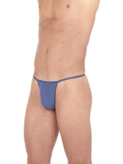 �����-������� "Plume - Micro Fibre G-String Midblue" 