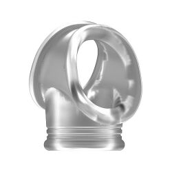 ����������� ������ / ����������� ������� "Sono #48 Cockring with Ball Strap Transparent" 