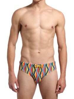 ������-����� "Allower Etnico Swim Briefs - Yellow" 