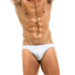 ������-����� "Glitter Tanga Briefs - White" 