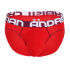 �����-����� "Almost Naked Hang-Free Cotton Briefs - Red" 