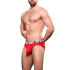 �����-����� "Almost Naked Hang-Free Cotton Briefs - Red" 