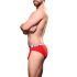 �����-����� "Almost Naked Hang-Free Cotton Briefs - Red" 