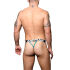 �����-������� "Almost Naked Bamboo Y-Back Thong - Teal" 