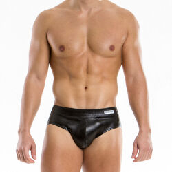 �����-����� "Leather Bottomless Black" 