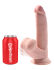 �������������-��������� "King Cock Plus - 8' 3D Cock With Swinging Balls" 