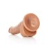 �������������-��������� "RealRock 7' Curved Realistic Dildo with Balls - Tanned" 