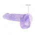 �������������-��������� "RealRock 6' Realistic Cock With Balls - Purple" 