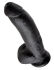 �������������-��������� "King Cock - 9' With Balls RD Black" (����. ����!) 