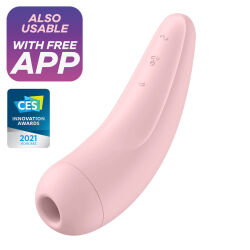 ���������� "Satisfyer - Curvy 2+ Pink" (� ��������� � ��������-�������� ��������) 