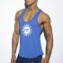 �����-���������� "Fitness Badge Plain Tank Top - Royal Blue" 