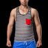 �����-���������� "Eldin Tanktop - Black/White" (SALE!) 