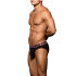 �����-����� "Almost Naked Hang-Free Cotton Briefs - Black" 