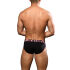 �����-����� "Almost Naked Hang-Free Cotton Briefs - Black" 