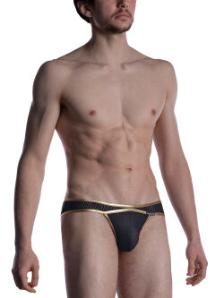 �����-����� "M2008 Micro Briefs - Black / Gold" 