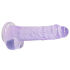 �������������-��������� "RealRock 8' Realistic Cock With Balls - Purple" 
