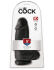 �������������-��������� "King Cock - 9' With Balls Chubby RD Black" (SALE!) 