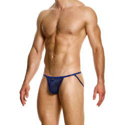 �����-����� "Glitter Jockstrap - Blue" 