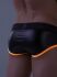 �����-����� "Youngero - Men's Fetish Briefs Mesh Codpiece - Neon Orange" 